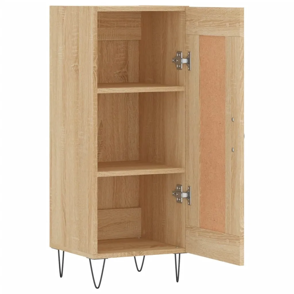 Mobiletto SYFAX 34x34x90 Rovere Sonoma: Arredo Minimalista Multistrato - 5