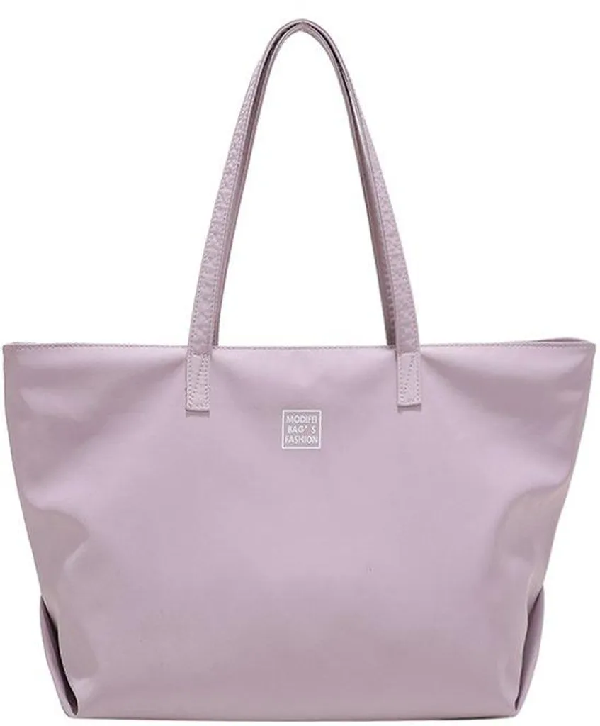 Sac bandoulière imperméable ultra léger pour femme avec multipoches - Noir