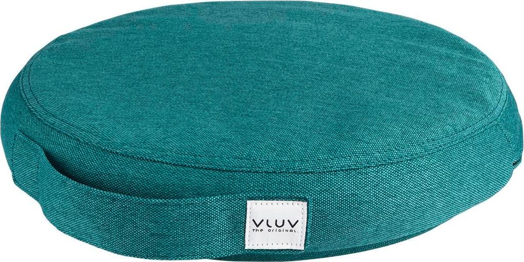 VLUV Leiv, Sitzkissen, Universal, Polyester, Farbe Petrol, Rund, 200 kg