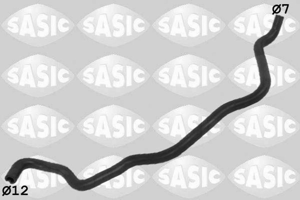 SASIC Kühlerschlauch Wasserschlauch für OPEL ZAFIRA B (A05) 3406338
