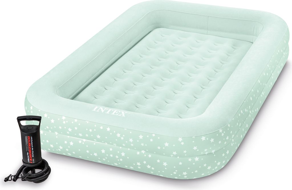 INTEX 66810NP - Lit de voyage pour enfants - avec pompe à Image du produit 