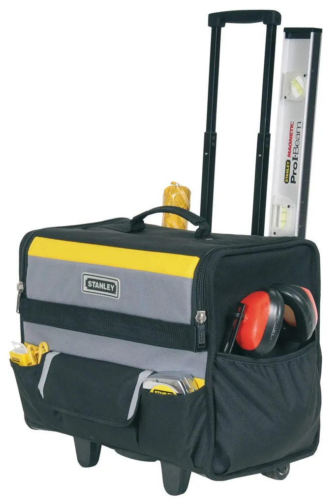 Sac à outils trolley Stanley avec compartiments de rangement nylon - 2