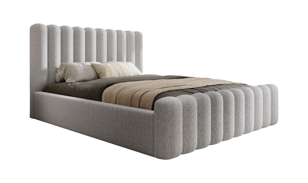 Łóżko na sprężynach skrzyniowych DomoHome Łóżko do sypialni Zdjęcie produktu 