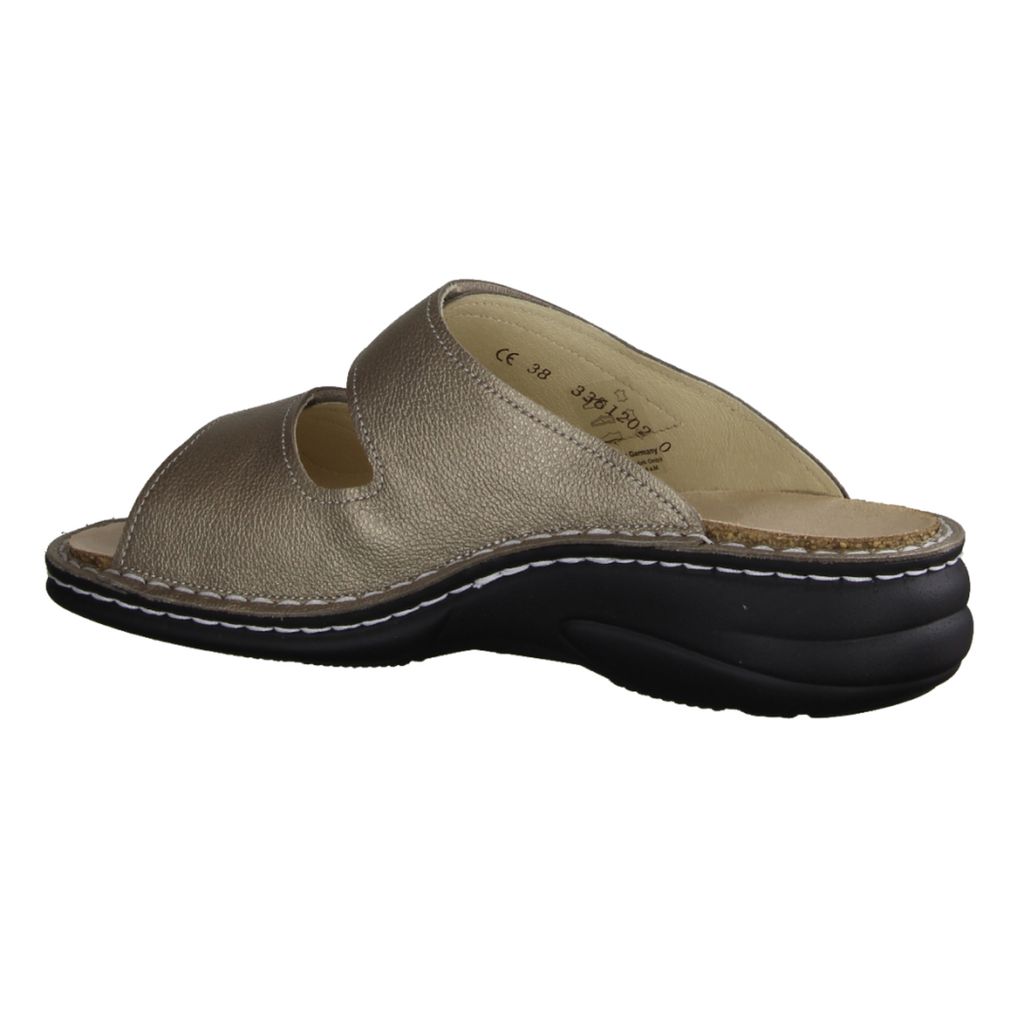 Finn Comfort Komfort Pantoletten Damen 31383138383734 Gold Produktbild 11