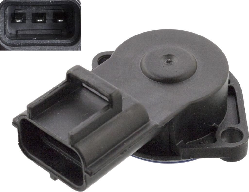 FEBI BILSTEIN 103689 Drosselklappenpotentiometer für FORD Fiesta Mk6 Schrägheck (JA8, JR8) Fiesta Mk5 Schrägheck (JH1, JD1, JH3, JD3) FOCUS (DAW...