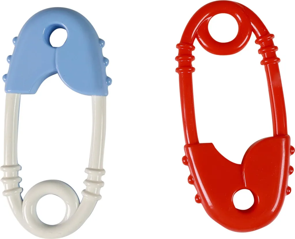 Hochet épingle à nourrice coloré multicouche - Stimulation sensorielle