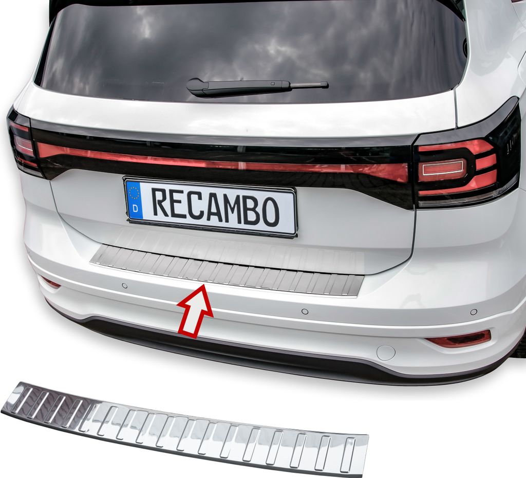 Osłona ze stali nierdzewnej i chromu do VW T-Cross od roku Zdjęcie produktu 