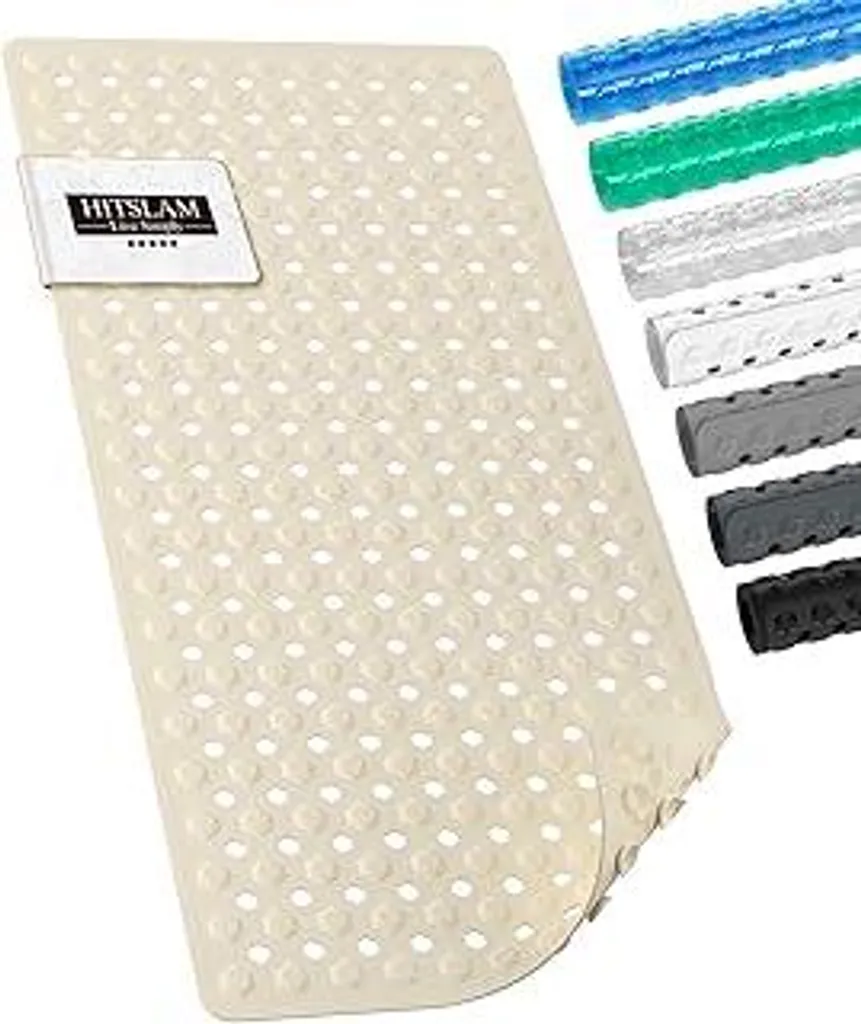 HITSLAM Tappetino Bagno Effetto Spa - Comfort Antiscivolo Sabbia