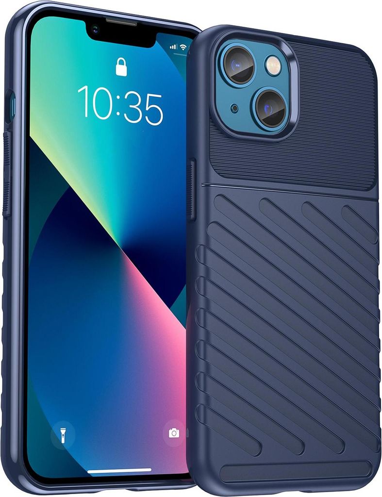 Handyhülle für Apple iPhone 13 Hülle Thunder Case TPU rutschfeste Schutzhülle
