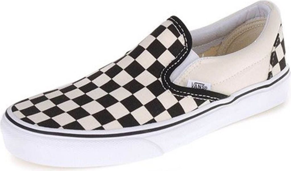 A single Vans Classic Slip-On sneaker with a checkerboard pattern.