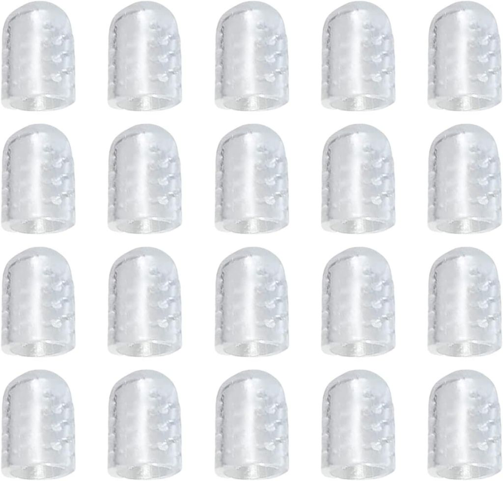 Silikon-Zehenschützer, 20 weiche Stück für den kleinen Zeh, transparenter Komfortschutz zum Gehen, Laufen, Wandern, Training, Arbeiten und für ...