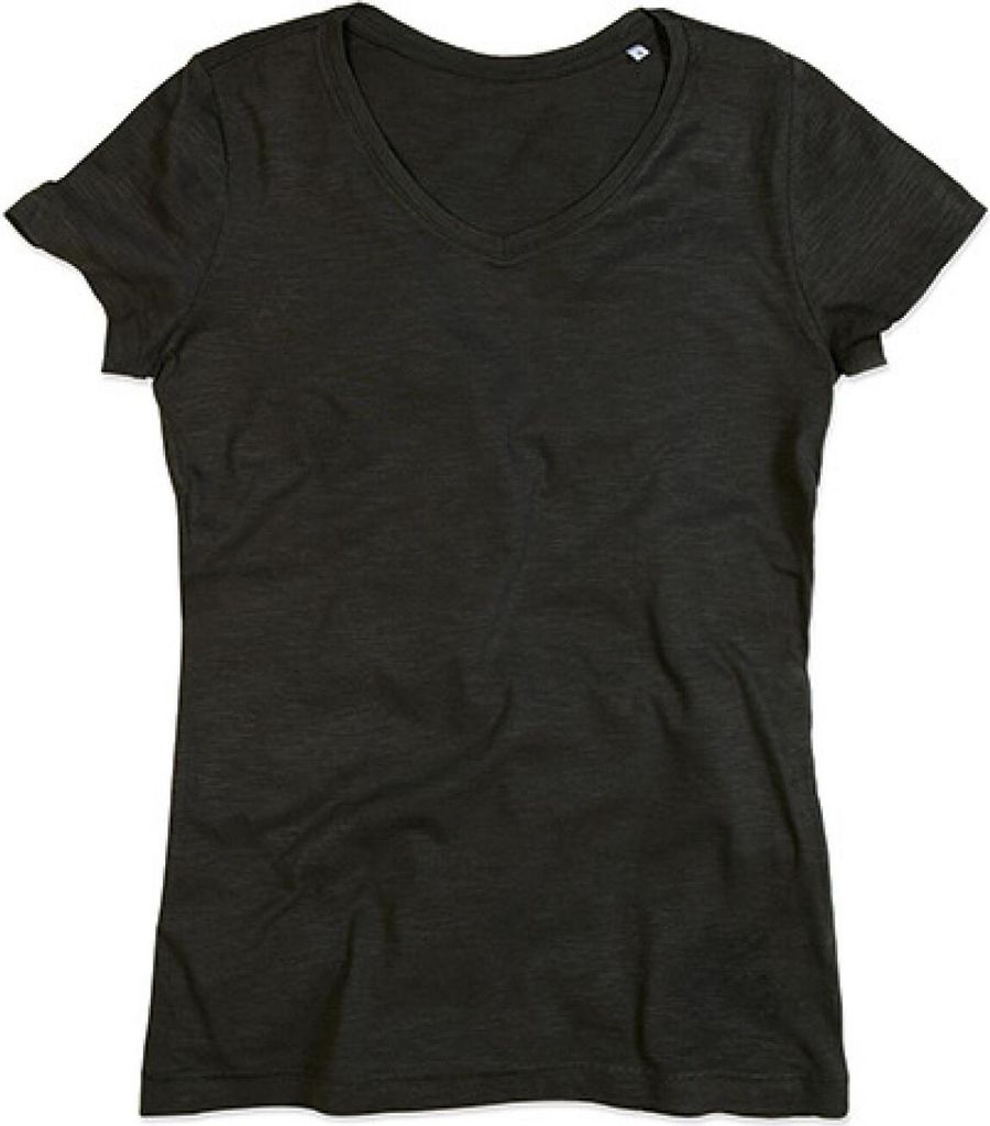 Stedman Sharon V-Neck Women Damen T-Shirt, Größe:S, Produktbild 