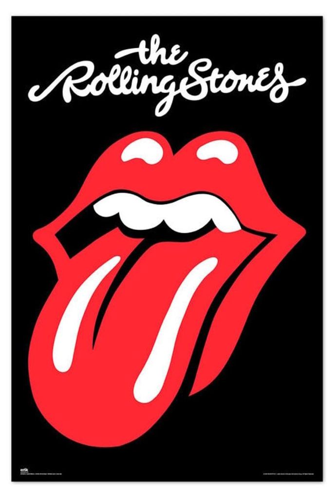 Erik Editores The Rolling Stones Plakat Rot  Rot One Size Produktbild 