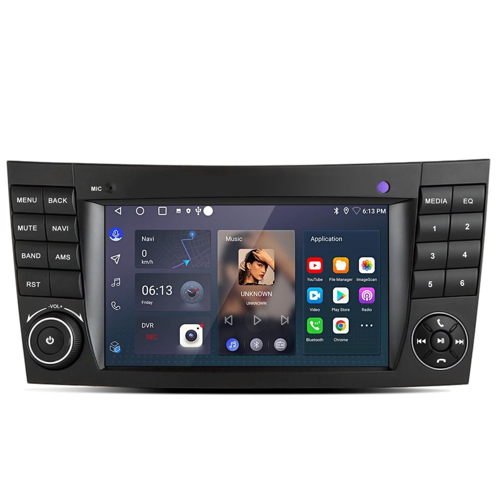 2+32GB Radio Samochodowe Android Mercedes W211 / W219 Zdjęcie produktu 