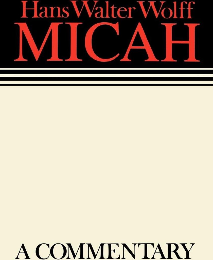 Micah Continental Commentary