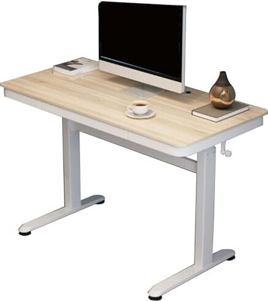 SIT SIT SIT STO VERFAHREN TEST, Emergonomic Stab Tischschublade Kurbelhebeschrittfreier Einstellbereich 76 121 cm/30 47,6 Zoll Gewinde Lochhöhe Ei