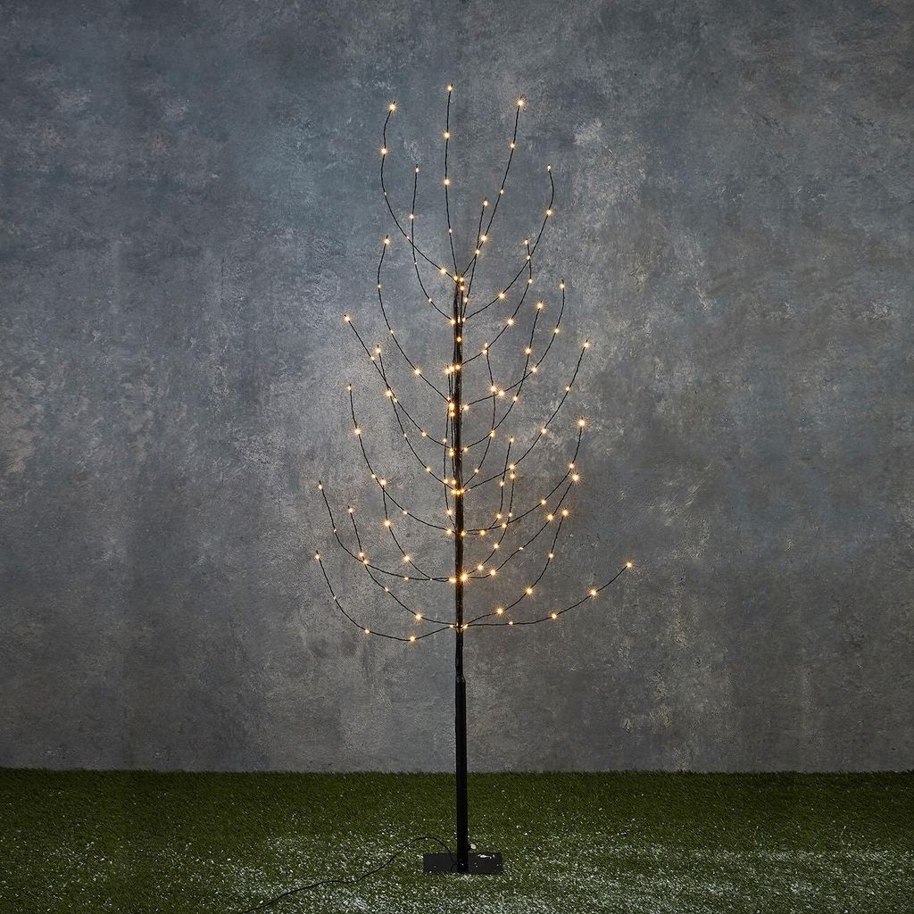Luca Lighting Arbre lumineux avec 140 ampoules LED blanc Image du produit 