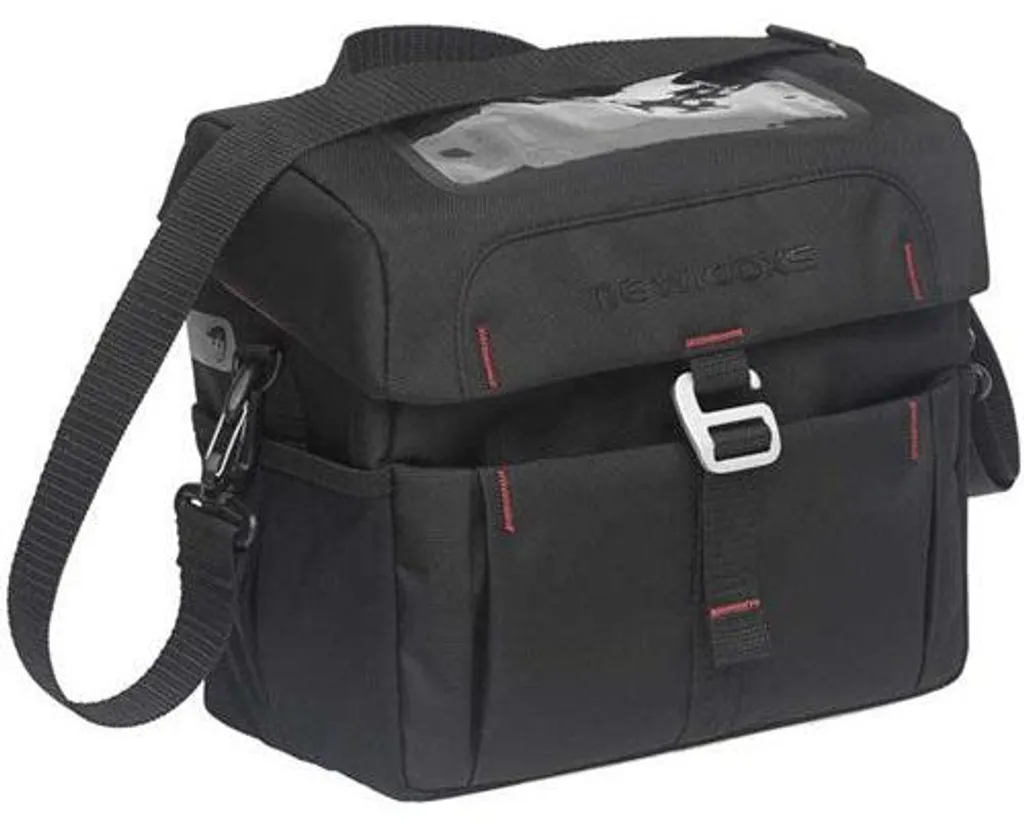 Sacoche guidon New Looxs Vigo II noire : fixez et emportez tout à vélo