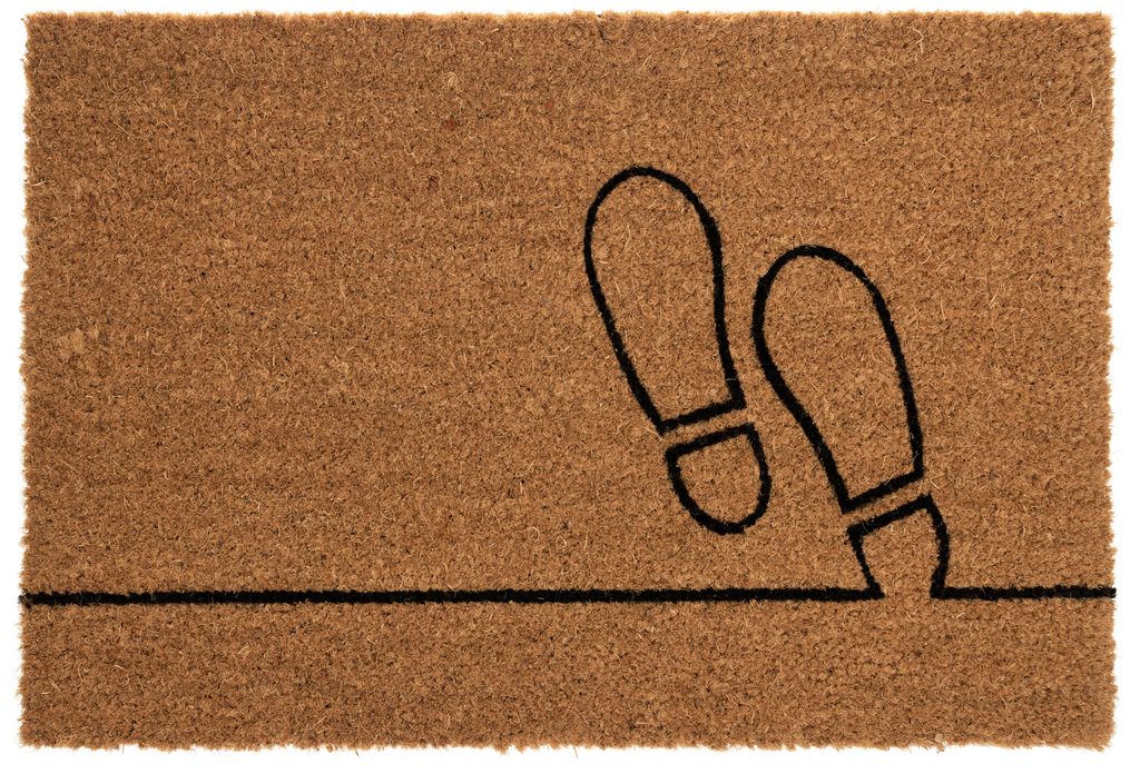 Zerbino in fibra di cocco naturale FOOTS 40x60 cm Immagine del prodotto 