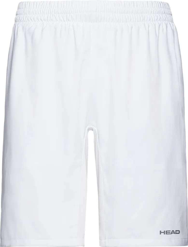 Bermuda de Tennis Junior Blanc HEAD Club 140 - Tissu Respirant et Léger