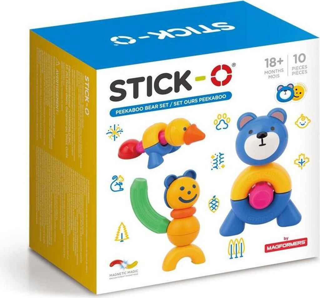 Magformers Stick-O Bear Set 10el Immagine del prodotto 