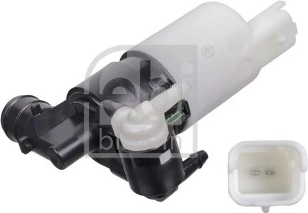Febi Bilstein 24633 Pompa Lavaggio Cristalli 12V Compatibile PSA e Renault - 1