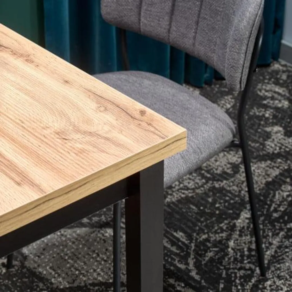 Table de repas non pliante Cobalt 80cm pour petit appartement - 10