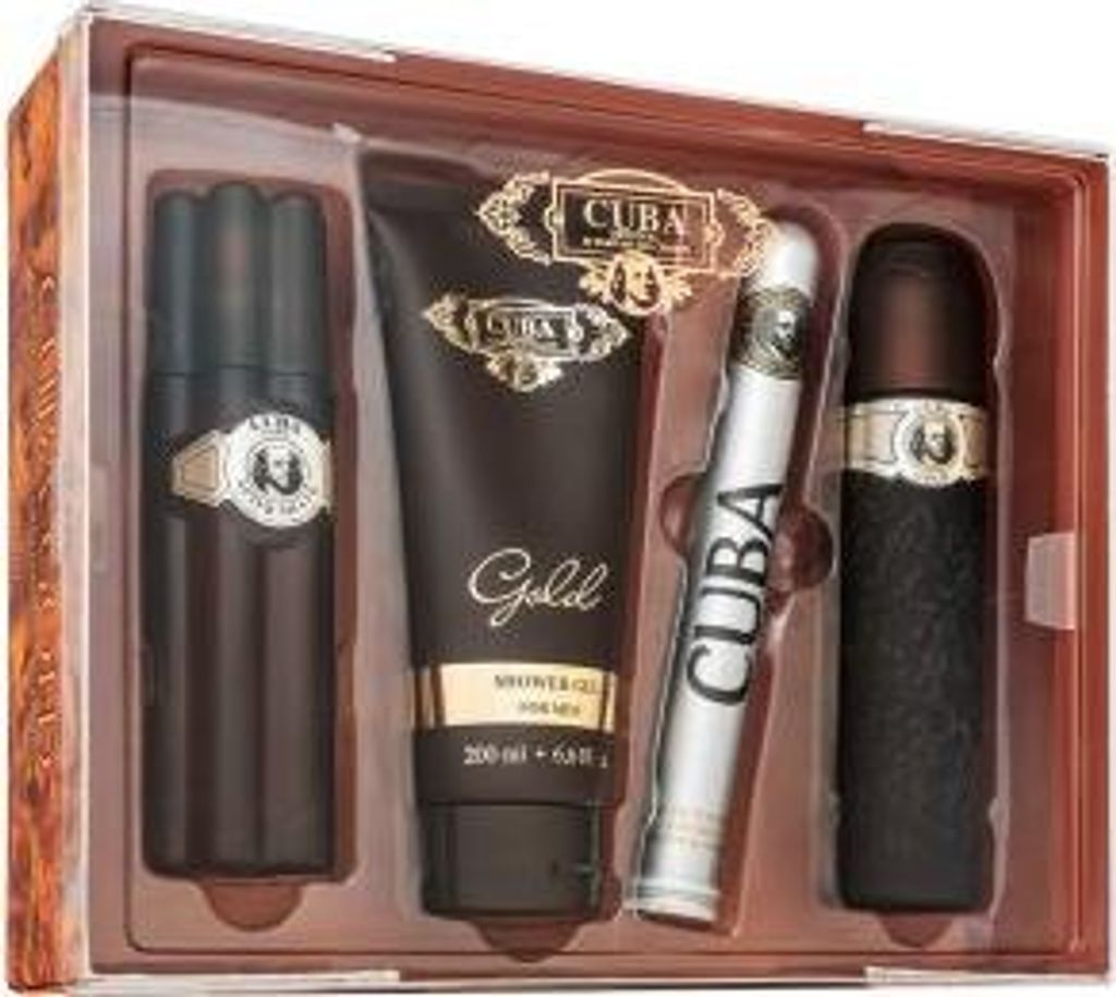 Cuba Gold Geschenkset für Herren Set III. 100 ml Produktbild 