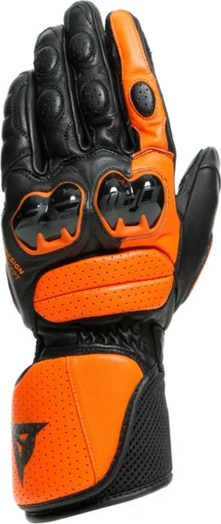 Gants moto coqués Dainese Impeto en cuir de chèvre de taille XXXS