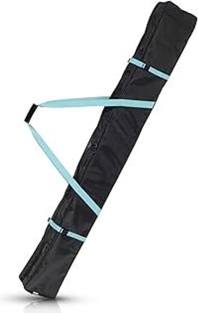 Navaris Borsa da sci Borsa da sci varie misure Misure - borsa 1 paio di sci con 2 bastoncini - borsa sci coprisci - robusta borsa sci per 1 paio di sci