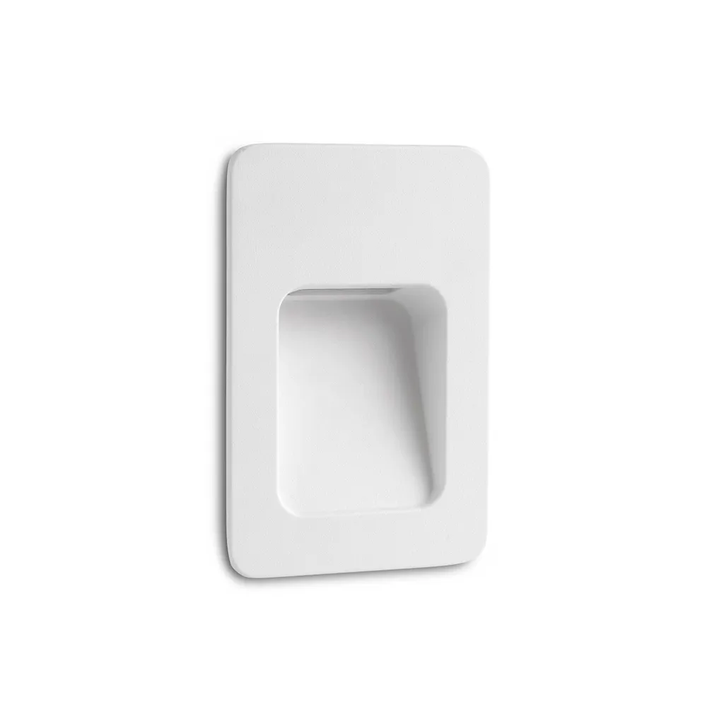 NASE-2 Lampada LED Incasso 3W 3000K IP44 Bianco | Segnapasso Faro 70396