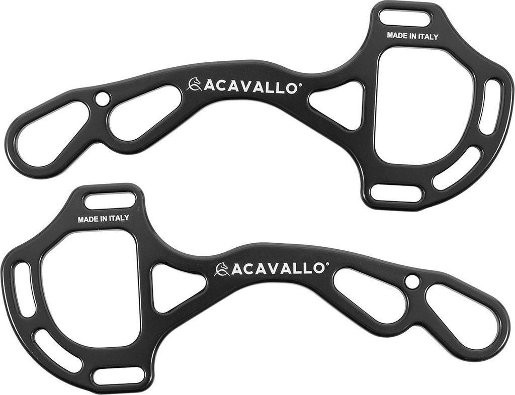 Acavallo Alupro Hackamore, Farbe:charcoal Produktbild 