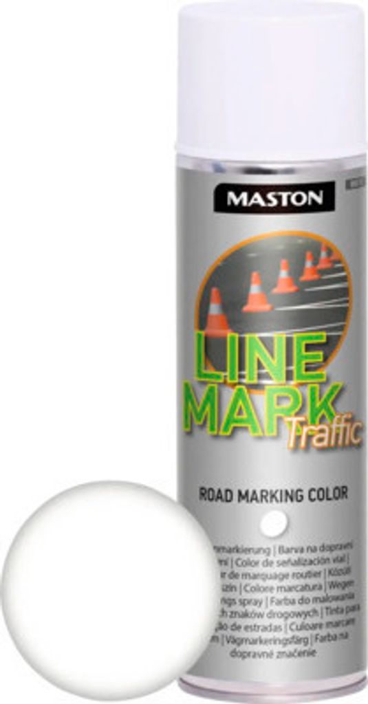 Sprühlack Linemark Traffic Weiss 500 ml Produktbild 