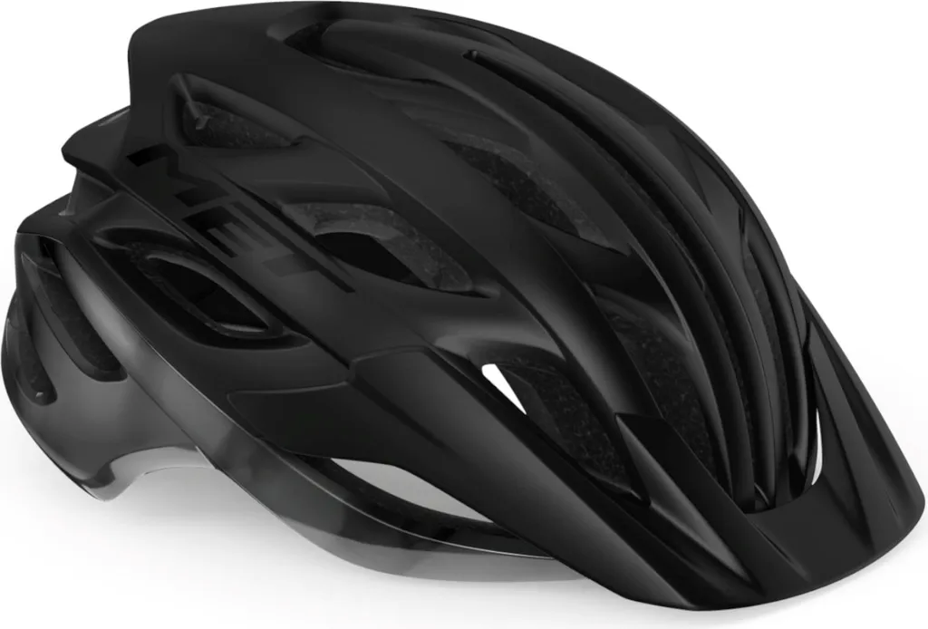 Casque vélo MET Veleno Mips Noir Mat Brillant Taille S Polyvalent
