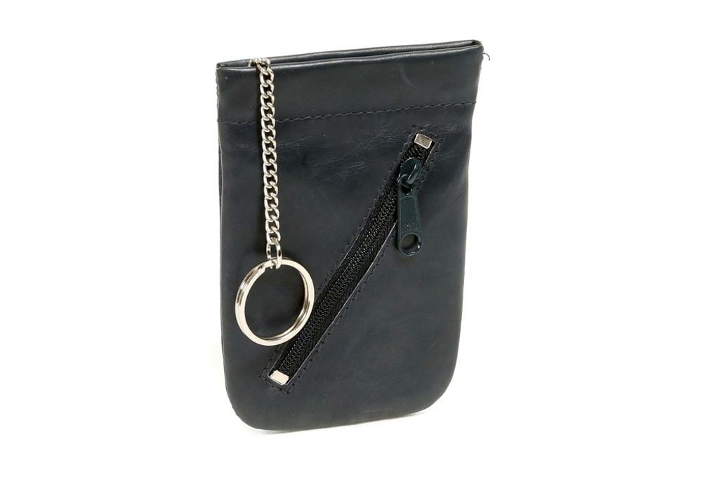 LEAS Schnappschlüsseltasche Schlüsselglocke Echt-Leder, Produktbild 