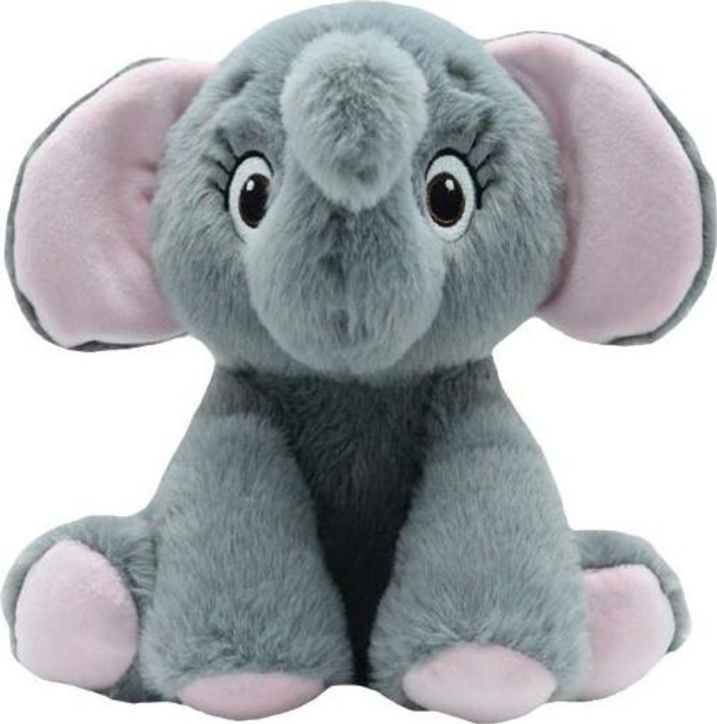 Elefanten-Stofftier aus weichem Plüsch, 20 cm groß, für Babys und Kleinkinder