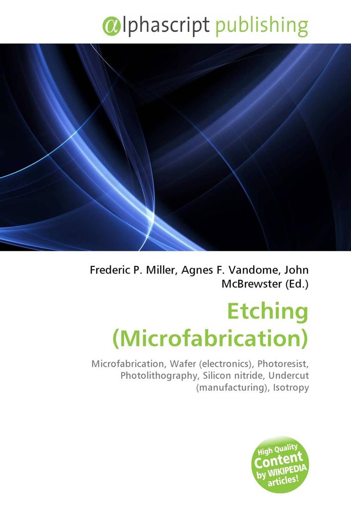 Etching (Microfabrication)