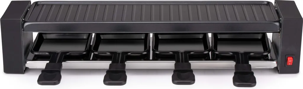 Appareil à Raclette Électrique et Gril de Table Alpina en Acier