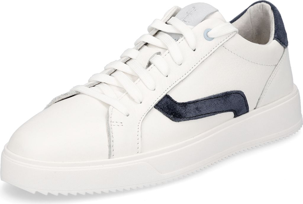 Marco Tozzi by GMK Herren Sneaker weiß blau