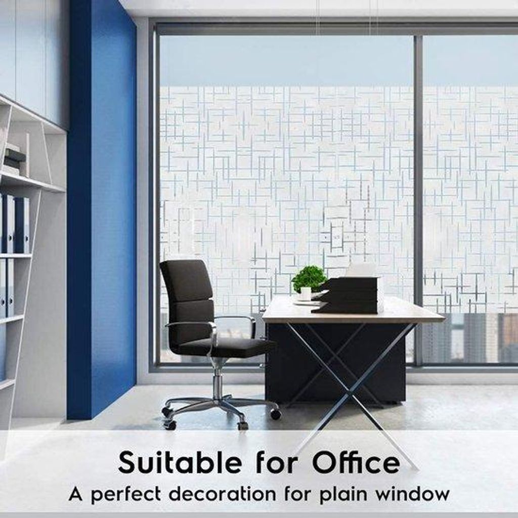 Fensterfolie dekorativ ondoorzichtig 90x300cm hochwertig