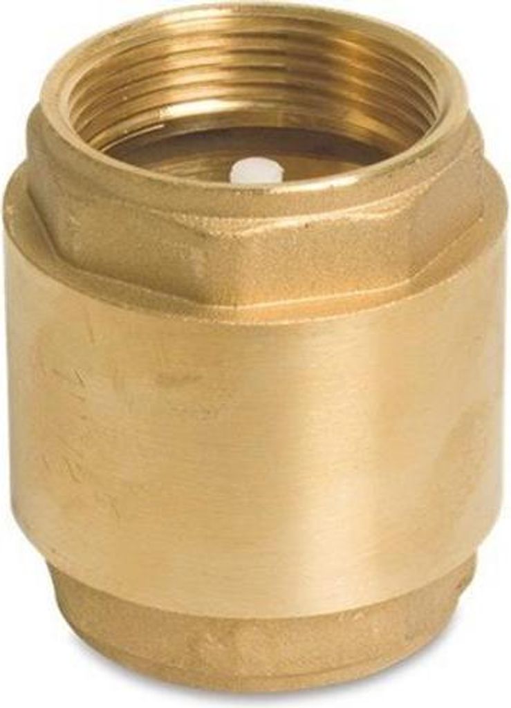 Zwischenventil Rückschlagventil Messing federbelastet 1/2" IG