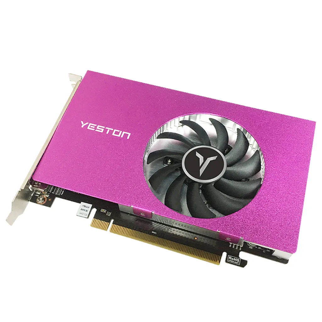 Yeston RX550 2G GDDR5 128 bits avec support HDR et profondeur 10 bits
