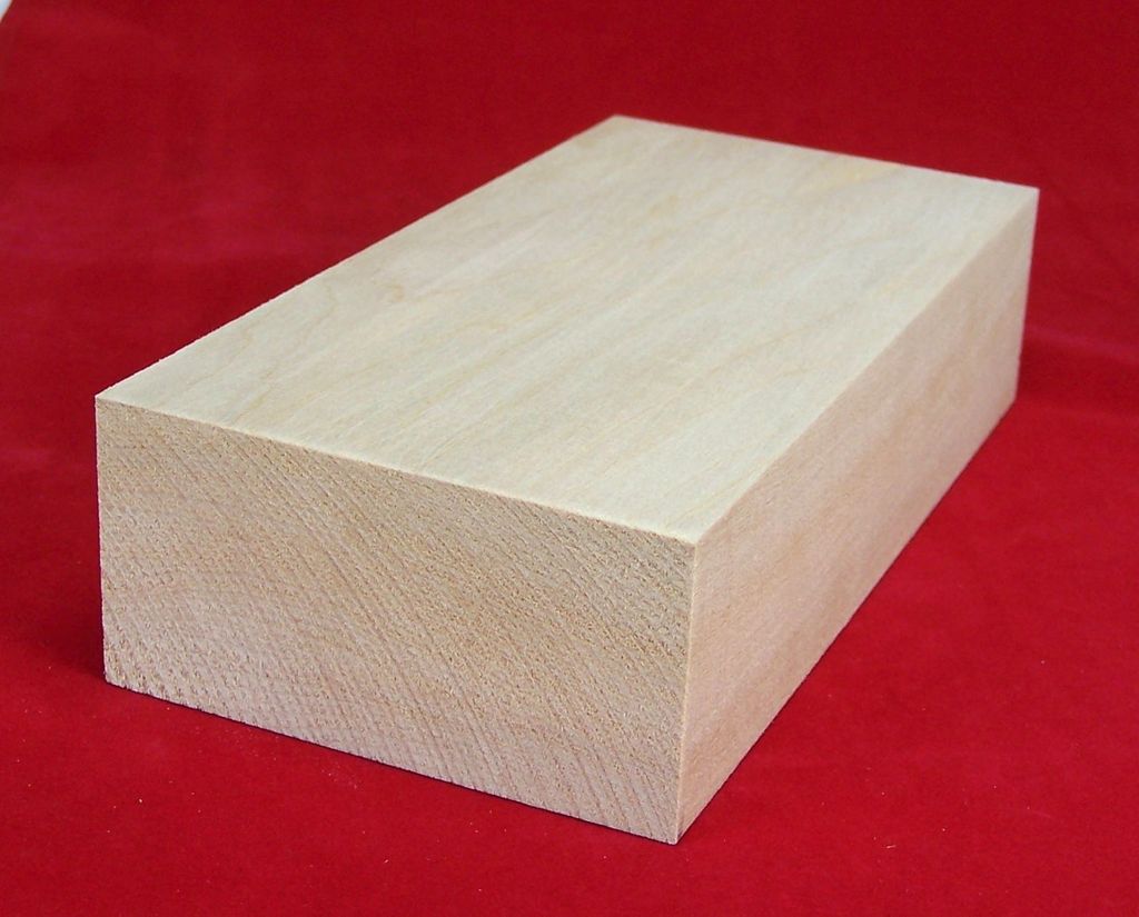 1 Stück Lindenholz unbehandelt zum Schnitzen oder drechseln Produktbild 