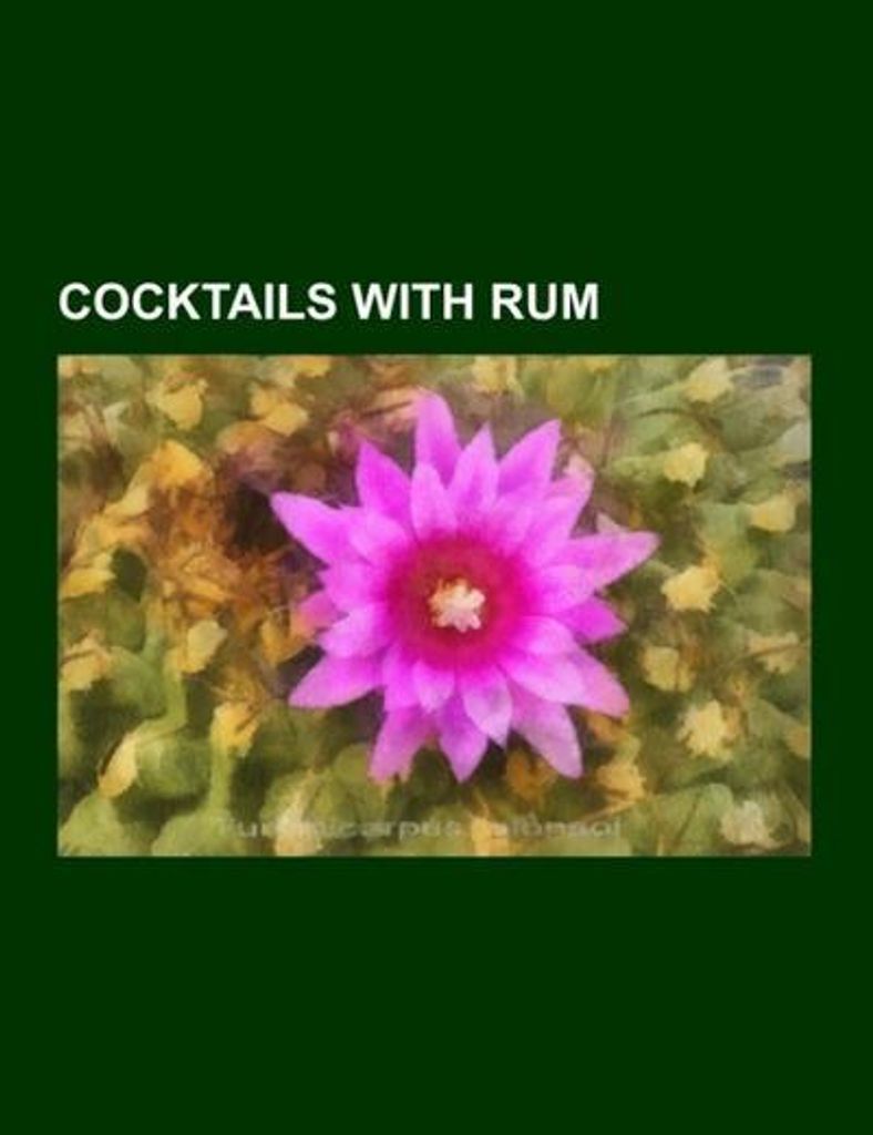 Cocktails with rum