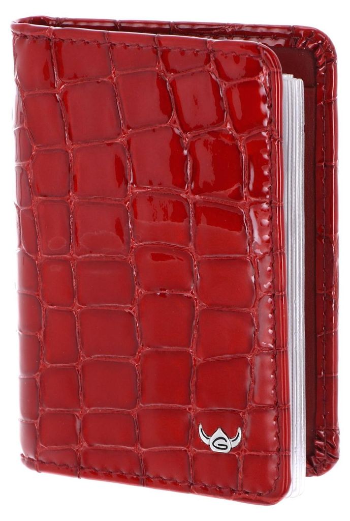 Golden Head Leder Cayenne RFID Protect Kartenetui 4431 Kirsche rot