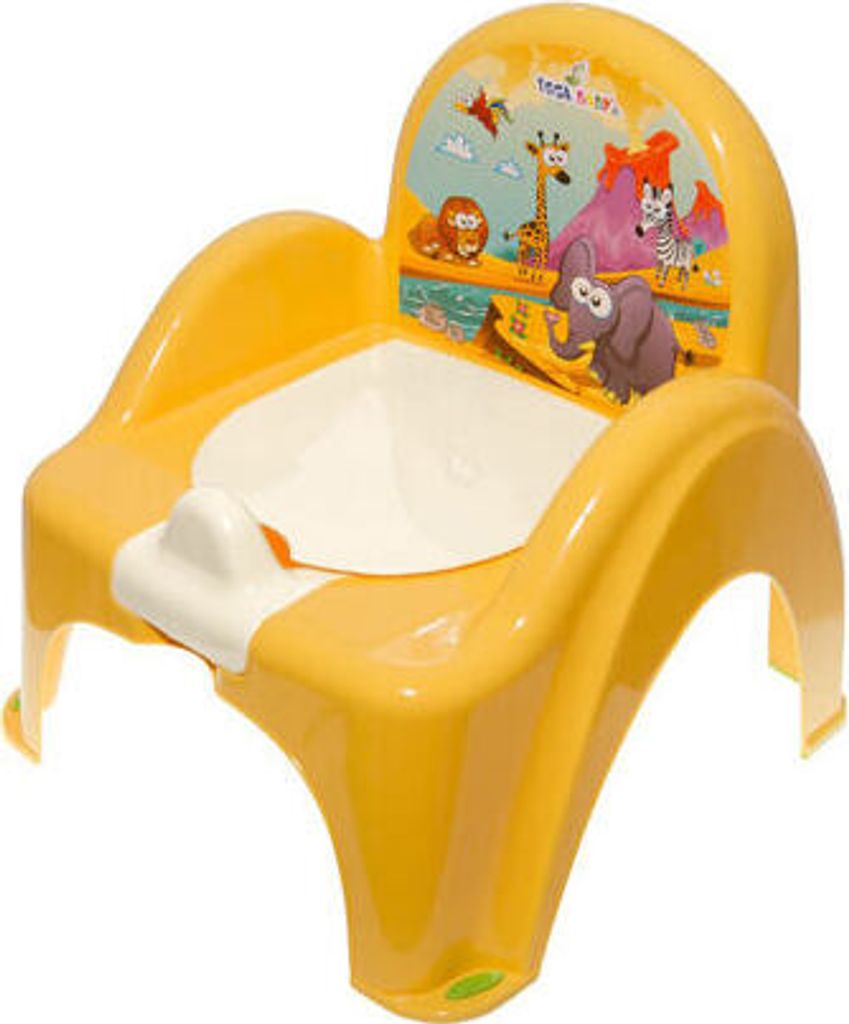 Bieco Töpfchen Giraffe - Lustiges Babytöpfchen Mit Spritzschutz