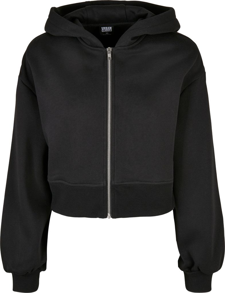 TB4766 - Ladies Short Oversized Zip Jacket black XL