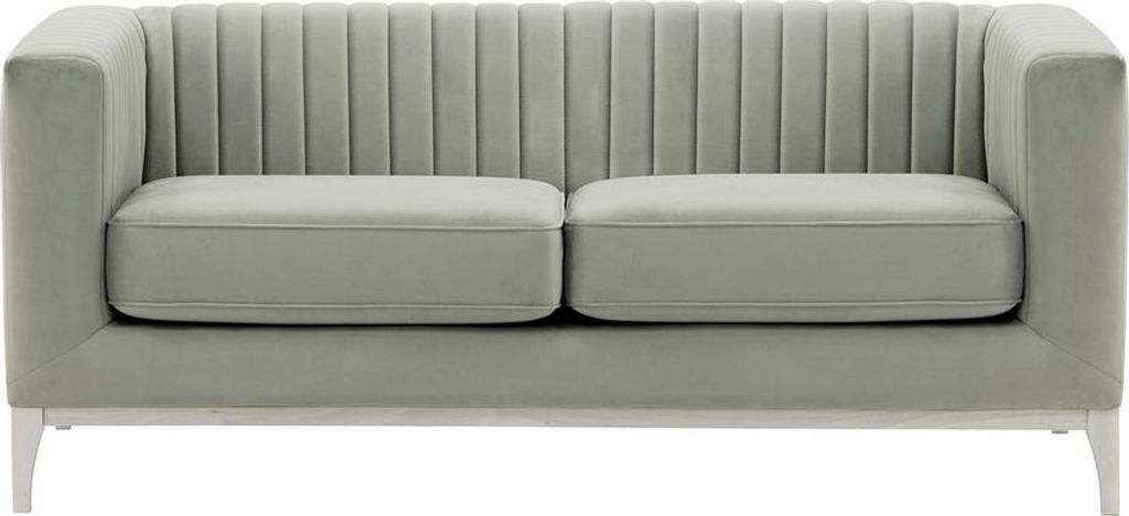 Zweisitzer-Sofa Slender Wood-Velluto 15-white