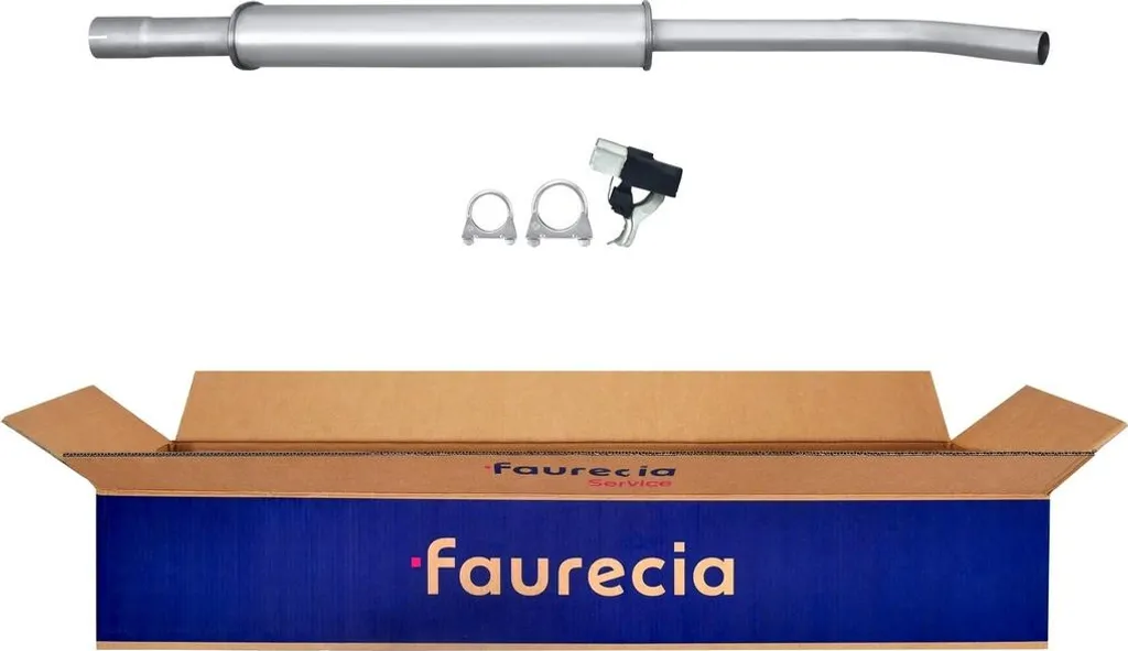 Silencieux avant HELLA Premium en acier pour RENAULT MODUS série F/JP0