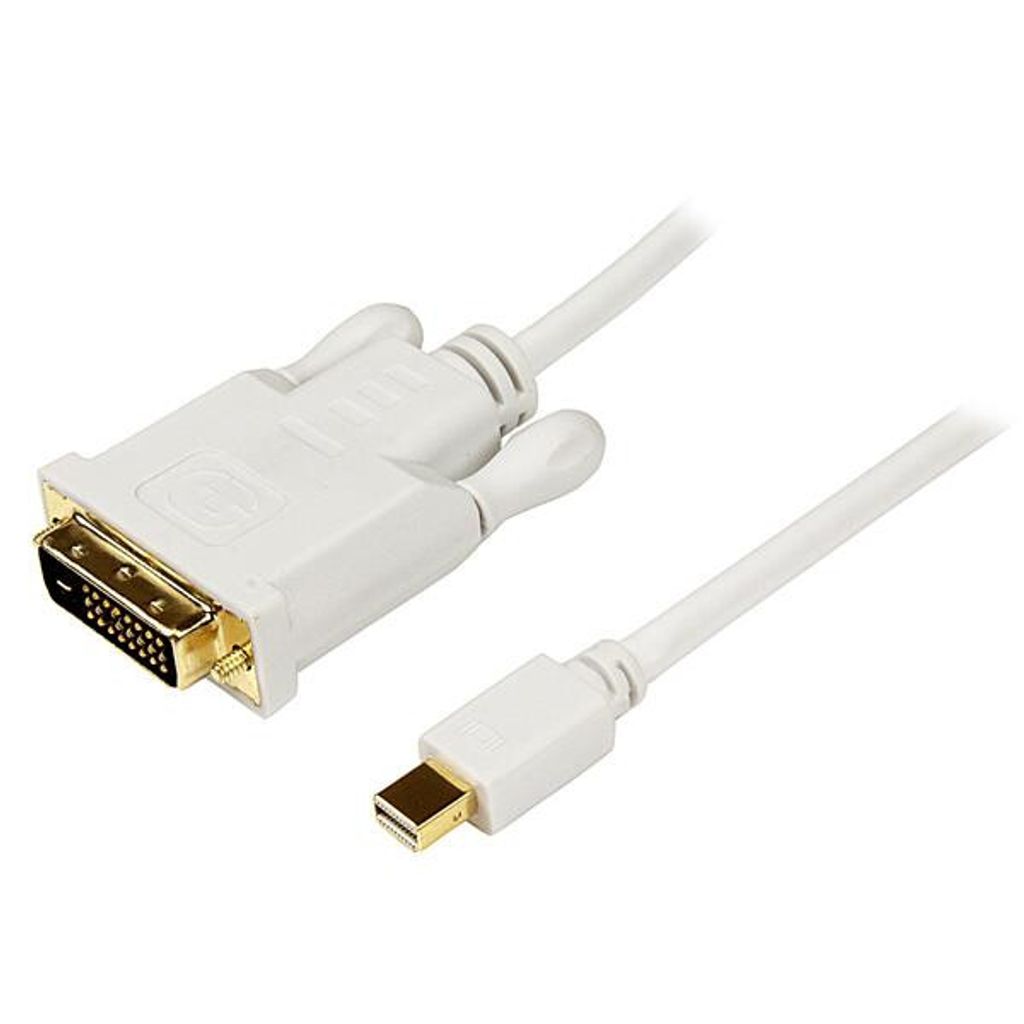 StarTech.com MDP2DVIMM3W Videokabel-Adapter 0,9 m DVI-D Weiß